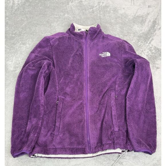 The North Face Women's Osito Full Zip Fleece Jacket Size Medium Purple - Picture 1 of 11